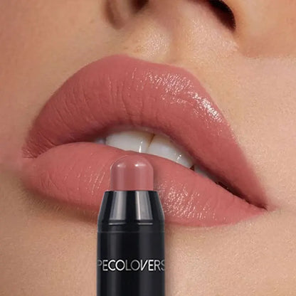 Crayon Rouge à Lèvres Mat Nude – Longue Tenue & Waterproof