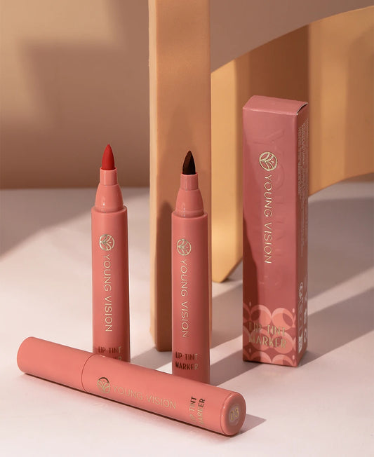 Stylo à Lèvres Mat – 6 Couleurs, Tenue Longue Durée & Effet Non-Transfert