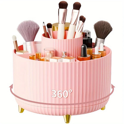 Organisateur de Maquillage Rotatif – Grande Capacité