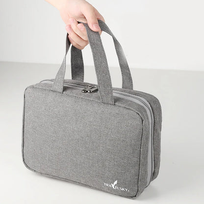 Trousse de Toilette Suspendue Étanche – Voyage & Salle de Bain