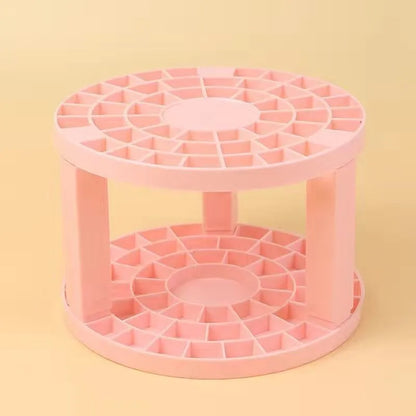 Rangement Pinceaux & Maquillage – Organiseur de Bureau et Coiffeuse pour Cosmétiques & Rouges à Lèvres