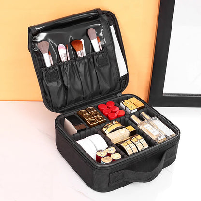 Trousse Cosmétique 3 Étages – Imperméable, pour Maquillage, Manucure et Rangement de Voyage