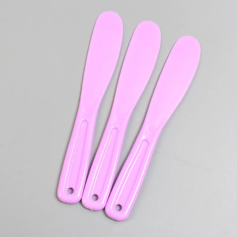 Kit Bol Masque Visage en Silicone – Spatule, Pinceau & Accessoires de Mélange pour Soins DIY et Salon