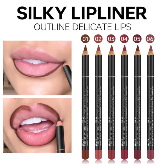 Crayon Lèvres Mat de Luxe – Tenue Longue Durée & Application Lisse pour Contour Parfait