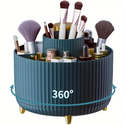 Organisateur de Maquillage Rotatif – Grande Capacité
