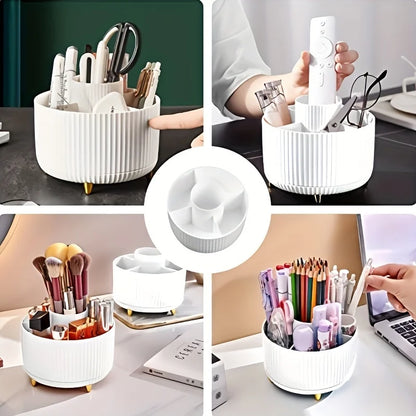 Organisateur de Maquillage Rotatif – Grande Capacité