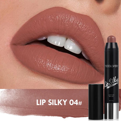 Crayon Rouge à Lèvres Mat Nude – Longue Tenue & Waterproof