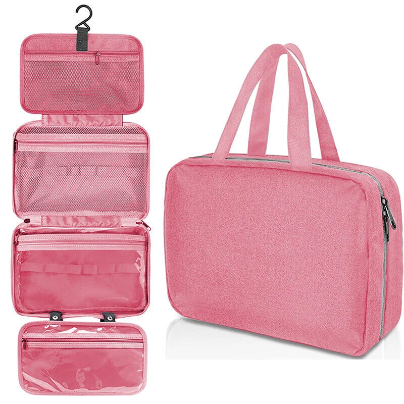 Trousse de Toilette Suspendue Étanche – Voyage & Salle de Bain
