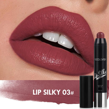 Crayon Rouge à Lèvres Mat Nude – Longue Tenue & Waterproof