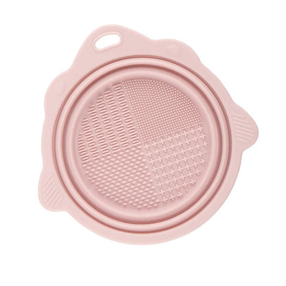 Bol Pliable en Silicone – Nettoyeur de Pinceaux de Maquillage