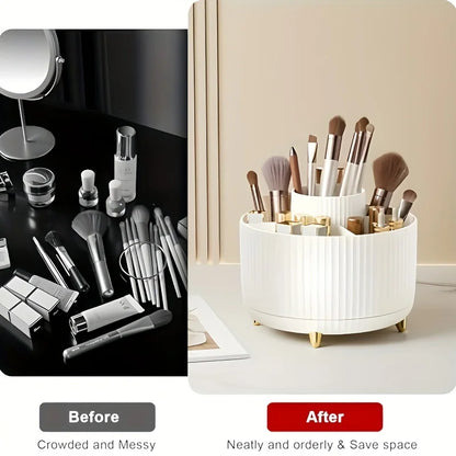 Organisateur de Maquillage Rotatif – Grande Capacité