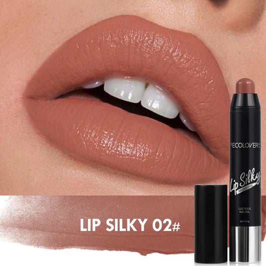 Crayon Rouge à Lèvres Mat Nude – Longue Tenue & Waterproof