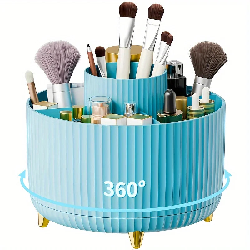 Organisateur de Maquillage Rotatif – Grande Capacité
