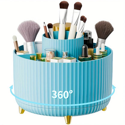 Organisateur de Maquillage Rotatif – Grande Capacité