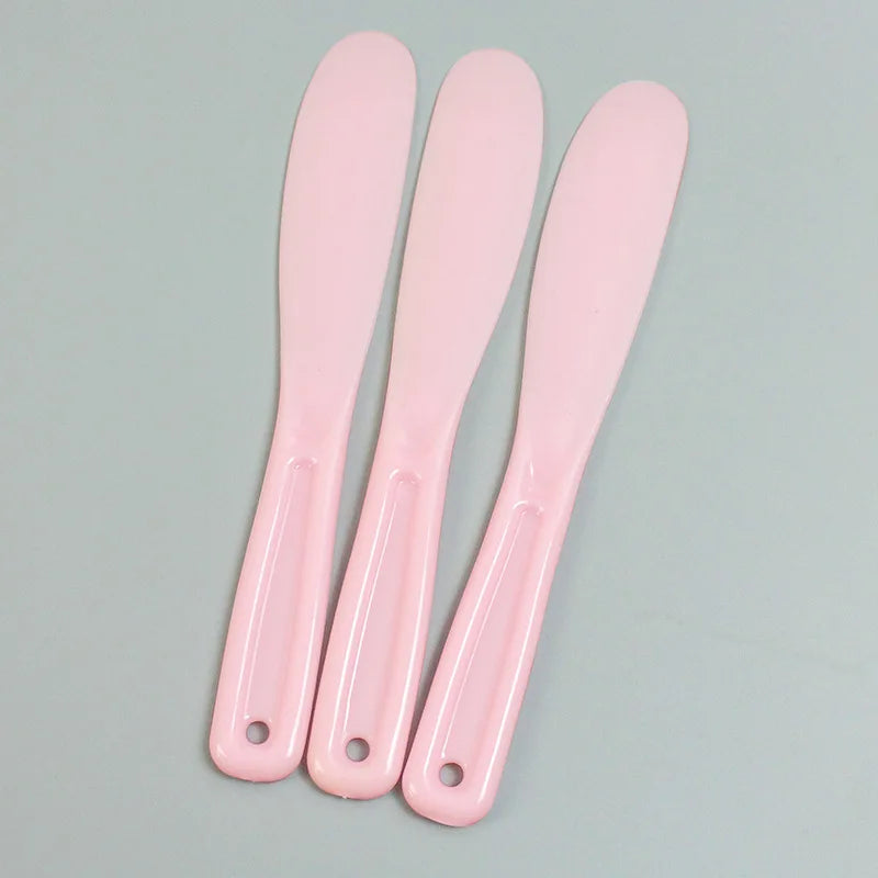 Kit Bol Masque Visage en Silicone – Spatule, Pinceau & Accessoires de Mélange pour Soins DIY et Salon
