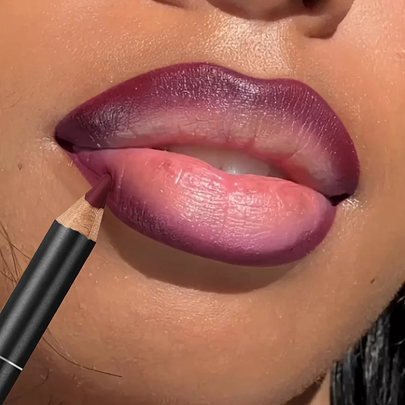 Crayon Lèvres Mat de Luxe – Tenue Longue Durée & Application Lisse pour Contour Parfait