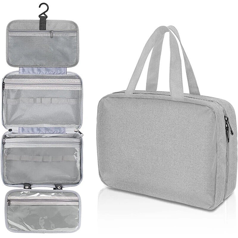 Trousse de Toilette Suspendue Étanche – Voyage & Salle de Bain