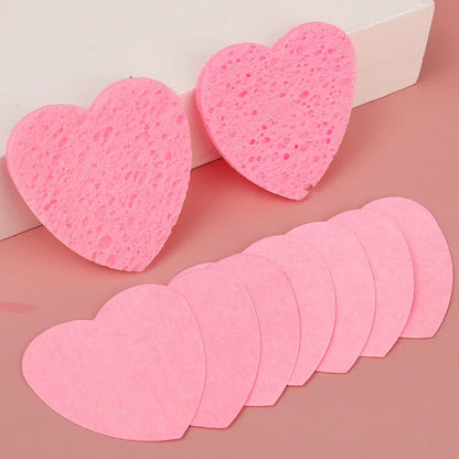 Éponges Visage en Cellulose Naturelle – Éponges Compressées pour Nettoyage, Démaquillage, Exfoliation & Soin de la Peau
